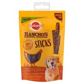 PEDIGREE RANCHOS ERGÄNZUNGSFUTTER FÜR ERWACHSENE HUNDE, SCHEIBEN MIT HÜHNERLEBER, 60 G, 10 STÜCK
